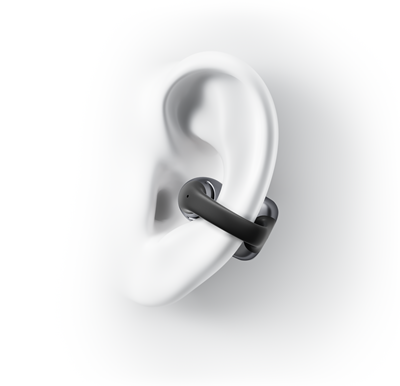 SHOKZ OpenDots ONE ワイヤレスイヤホン ホワイト OpenDots One イヤーカフ型イヤホン - Shokz (ショックス) 日本