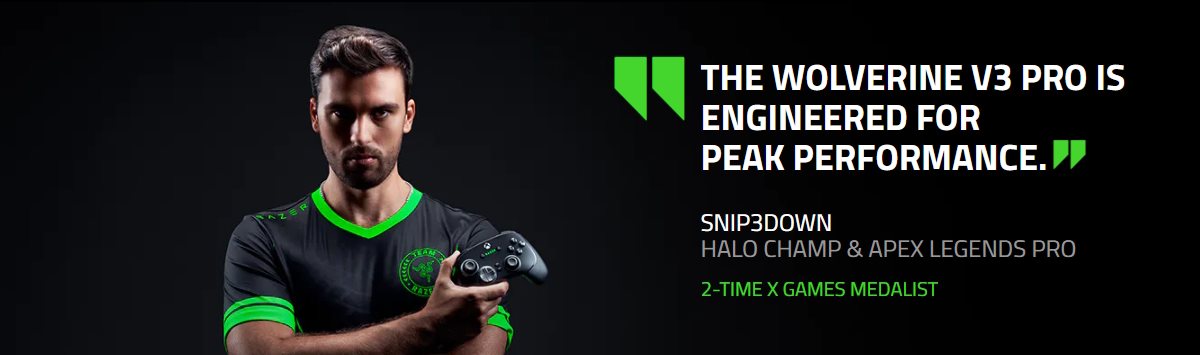 The Wolverine V3 Pro is engineered for peak performance. SNIP3DOWN HALO CHAMP & APEX LEGENDS PRO 2-TIME X GAMES MEDALIST