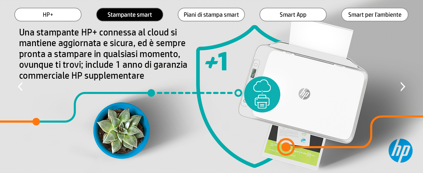 HP 26Q90B  HP DeskJet Stampante multifunzione HP 4120e, Colore