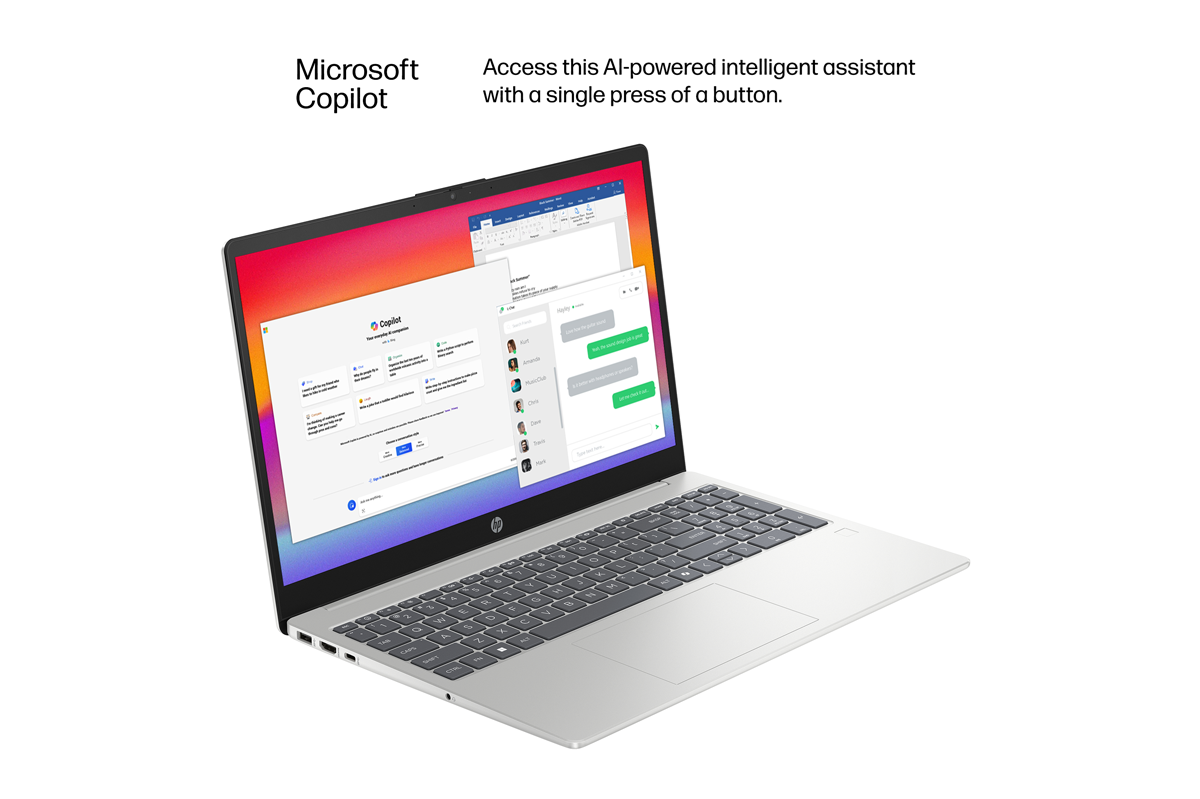 Laptop from HP has Microsoft Copilot AI