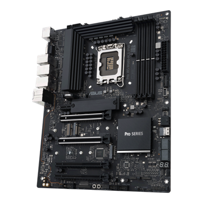 Intel® W680 (LGA 1700) ATX motherboard, PCIe® 5.0, DDR5, IPMI expansion card, dual Intel® 2.5 Gb Ethernet, PCIe 4.0 M.2, USB 3.2 Gen 2x2 front panel connector, SlimSAS, SATA 6 Gbps, HDMI®, DisplayPort and VGA