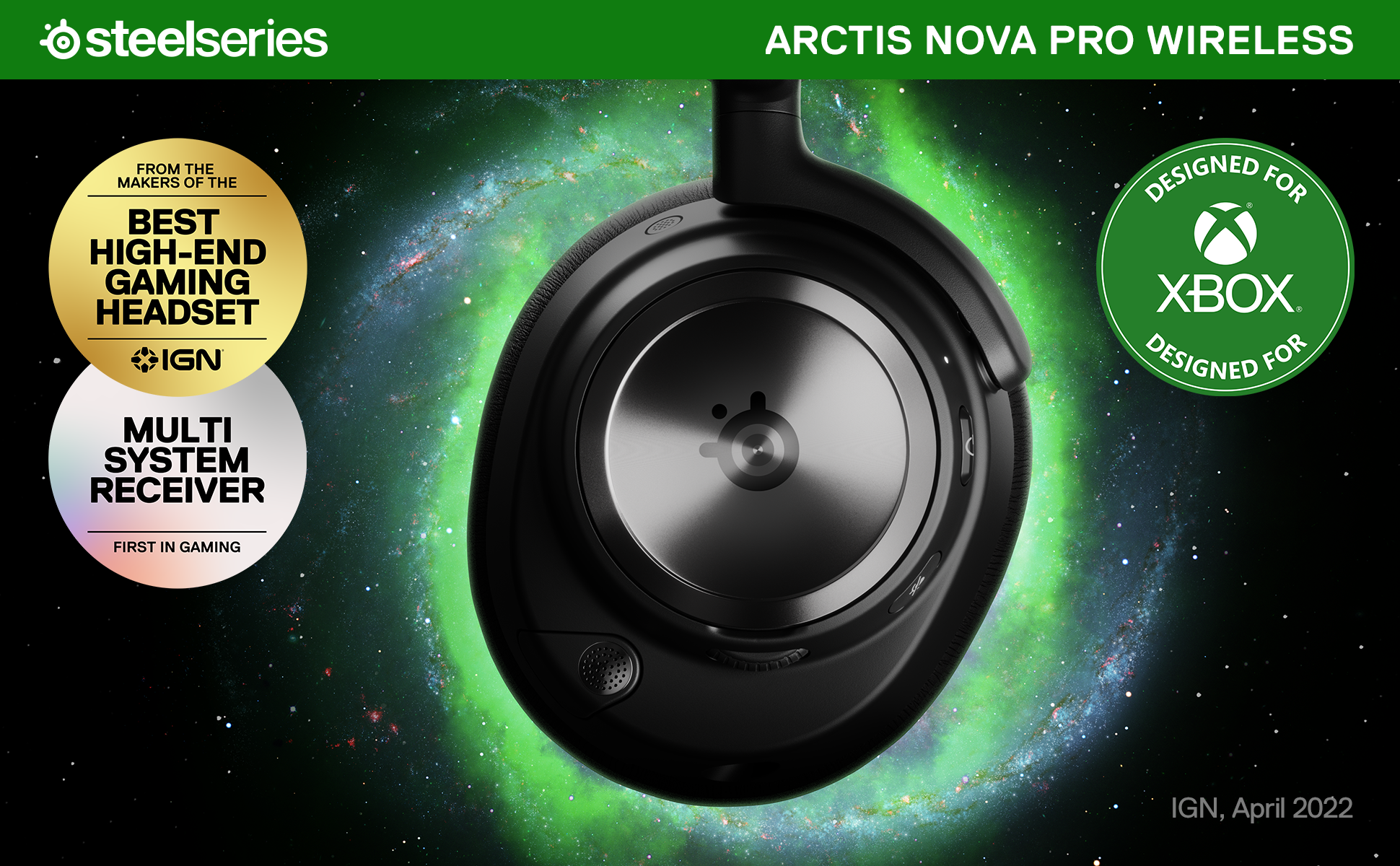 SteelSeries Arctis Nova Pro Wireless (Xbox®) Professional noise