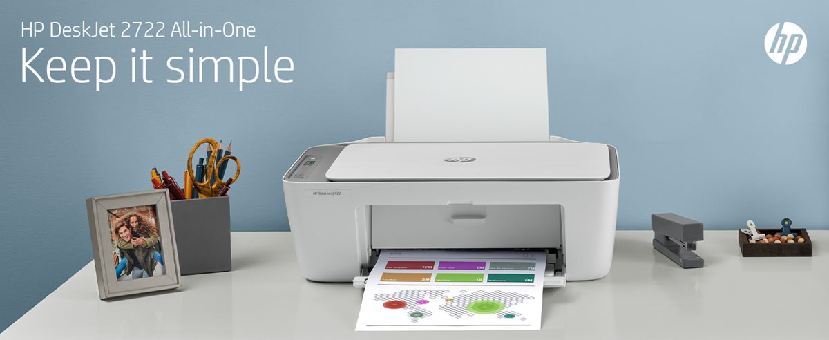 Hp DeskJet 2720 All-in-One Printer Wireless Printing,Instant Ink (Yes,  Built-in Wi-Fi)