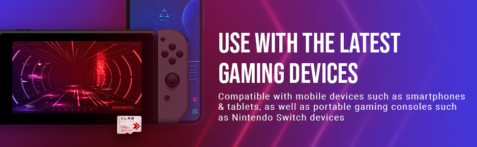 Use With The Latest Gaming Devices Compatible with mobile devices such as smartphones & tablets, as well as portable gaming consoles such as Nintendo Switch devices