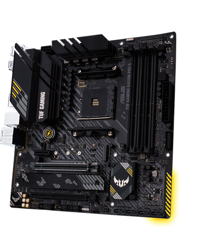 ASUS TUF GAMING B450M-PRO S AMD AM4 (3rd Gen Ryzen) Micro ATX