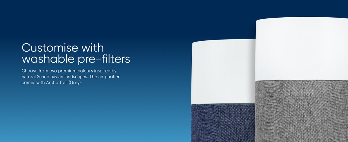 Customisable prefilter covers for 511 air purifier