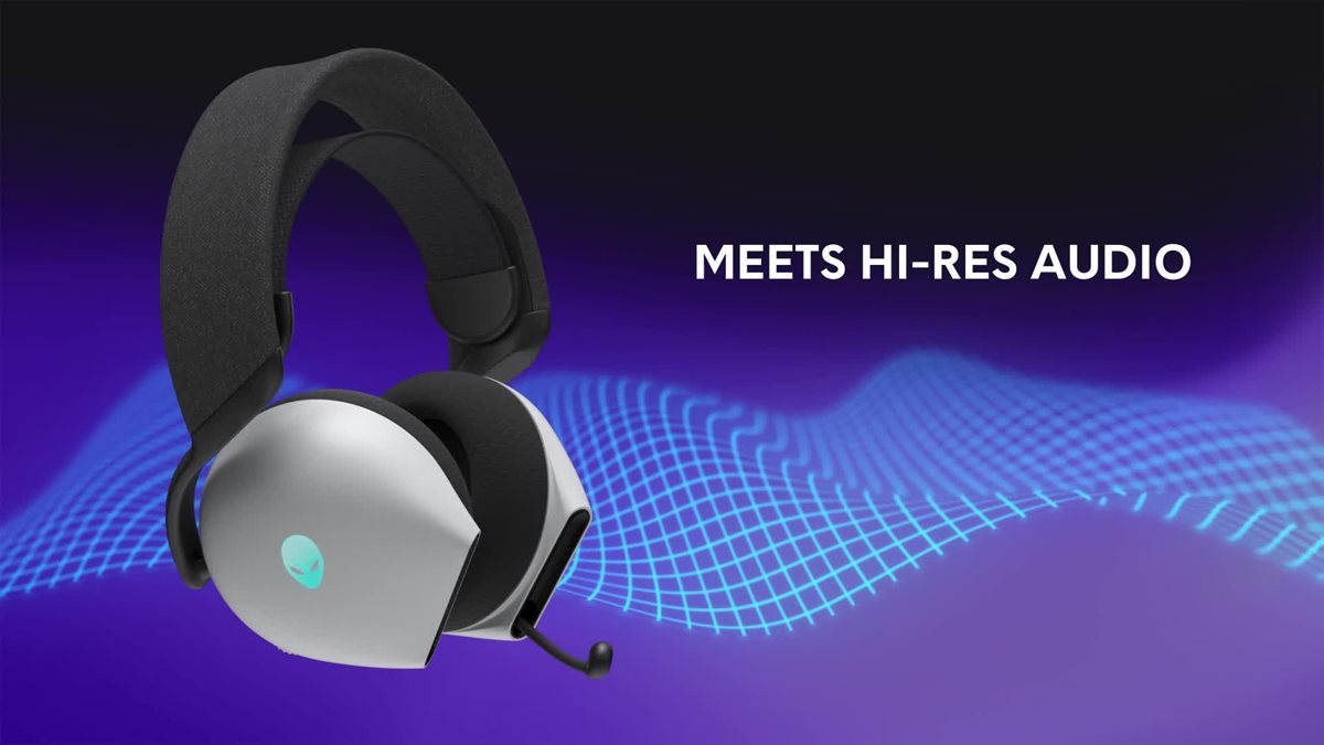 Słuchawki DELL Alienware Tri-Mode Wireless Gaming Headset