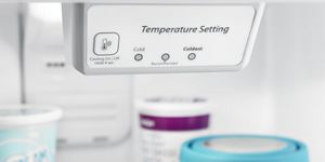 whirlpool fridge temp control