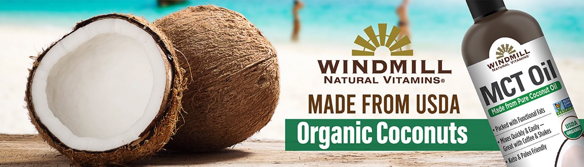 Made from USDA Organic Coconuts