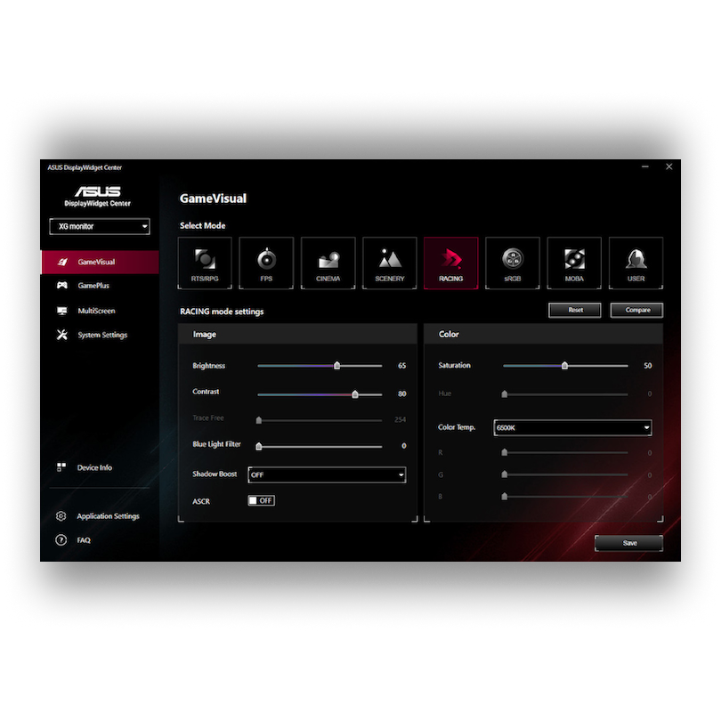 Asus Displaywidgetcenter