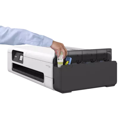Easy operation Canon imagePROGRAF TC-20 printer.