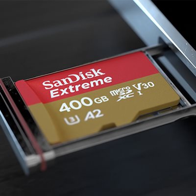 SanDisk Extreme 400GB microSD Card with Adapter | Costco
