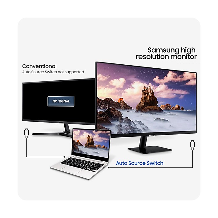 Samsung 27 Class ViewFinity S60UA QHD IPS FreeSync™ Monitor with Ergonomic  Stand