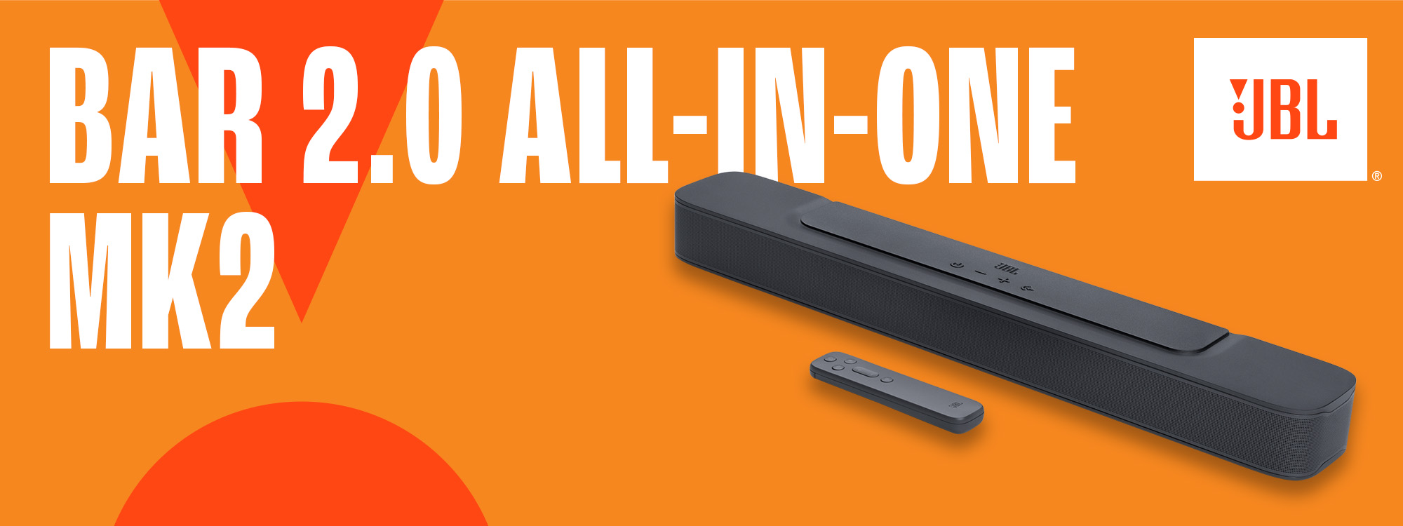 Buy JBL Bar 2.0 Ch MK2 All-In-One Bluetooth Sound Bar | Sound bars | Argos