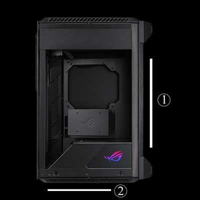 Pick up this slick Asus ROG Z11 Mini ITX case for £99.98