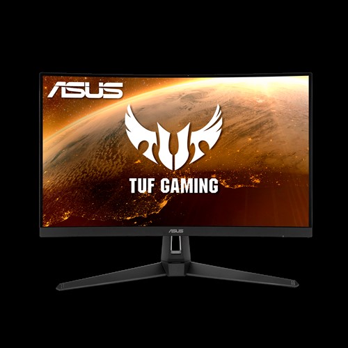  ASUS TUF Gaming VG27VH1B 27 Monitor curvo, 1080P Full HD,  165Hz (soporta 144Hz), Freesync, 1ms, Extreme Low Motion Blur,  sincronización adaptativa, FreeSync Premium, Eye Care (Desenfoque de  movimiento extremo), HDMI D-Sub