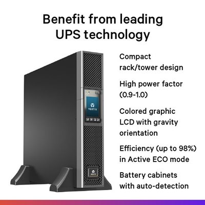 BENEFIT FROM LEADING UNINTERRUPTIBLE POWER SUPPLY TECHNOLOGY