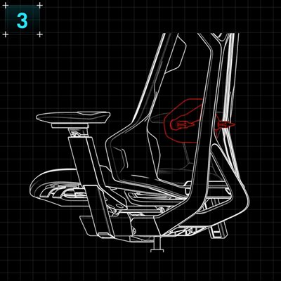 Tovejs justering af lændestøtte