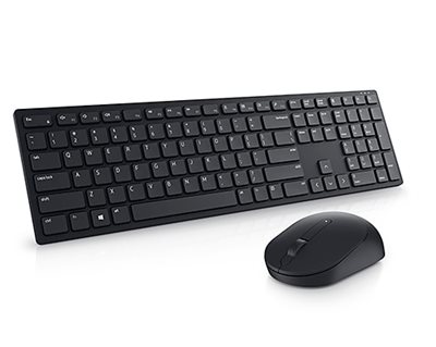 Dell Pro Wireless Keyboard and Mouse - KM5221W - US International (QWERTY) (RTL BOX)