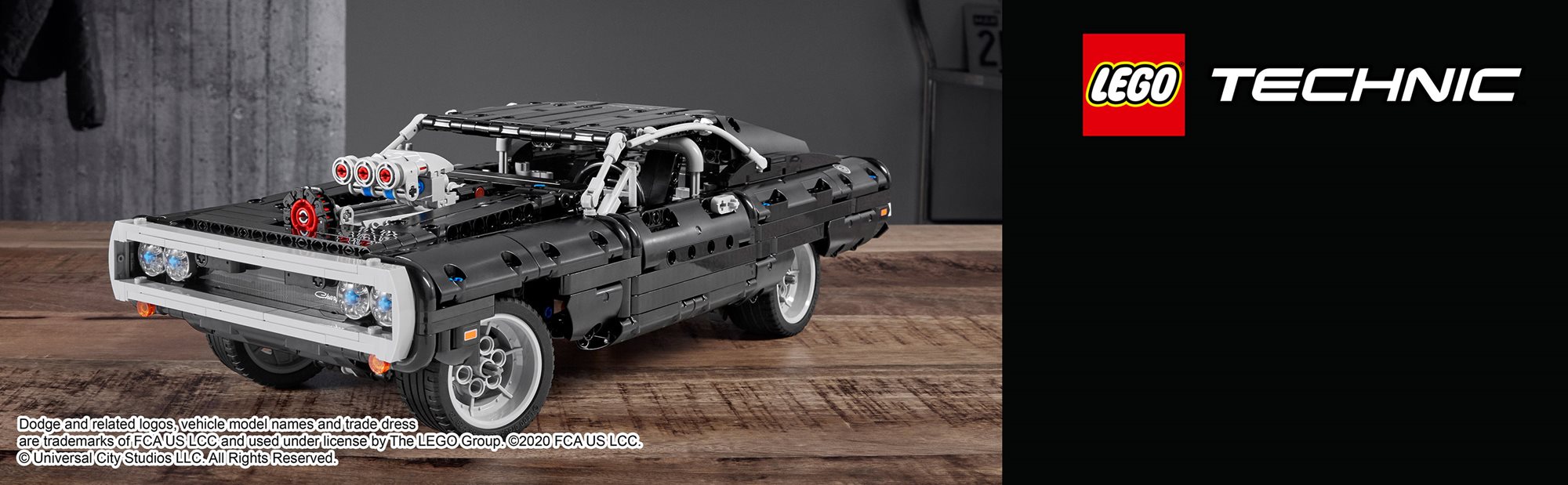 Buy LEGO Technic Fast & Furious Dom's Dodge Charger Set 42111