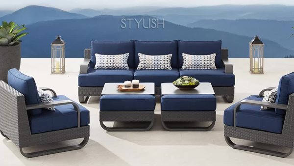 Sirio Pallazzo 7-piece Outdoor Patio Seating Set | Costco
