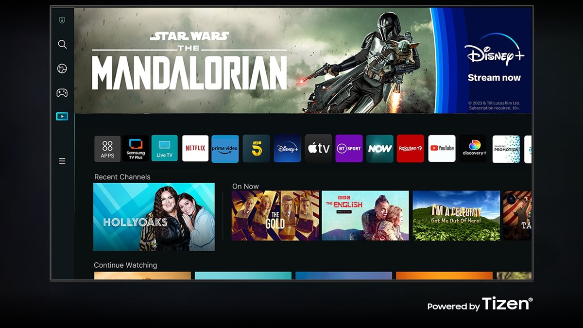 Smart TV powered by Tizen An abundance of apps and services to enjoy