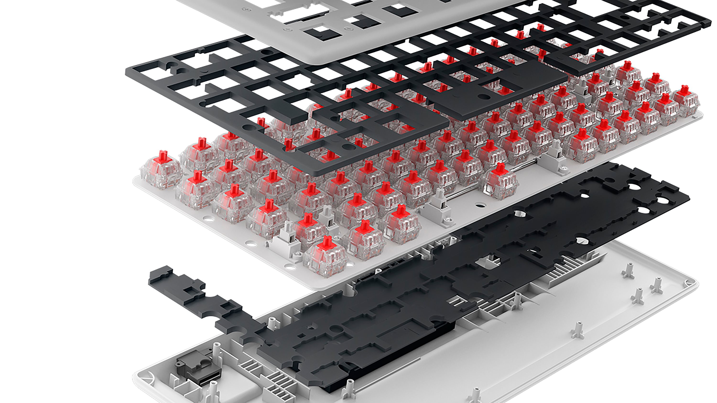 Alienware Pro Wireless Gaming Keyboard - keyboard - 75% compact TKL ...