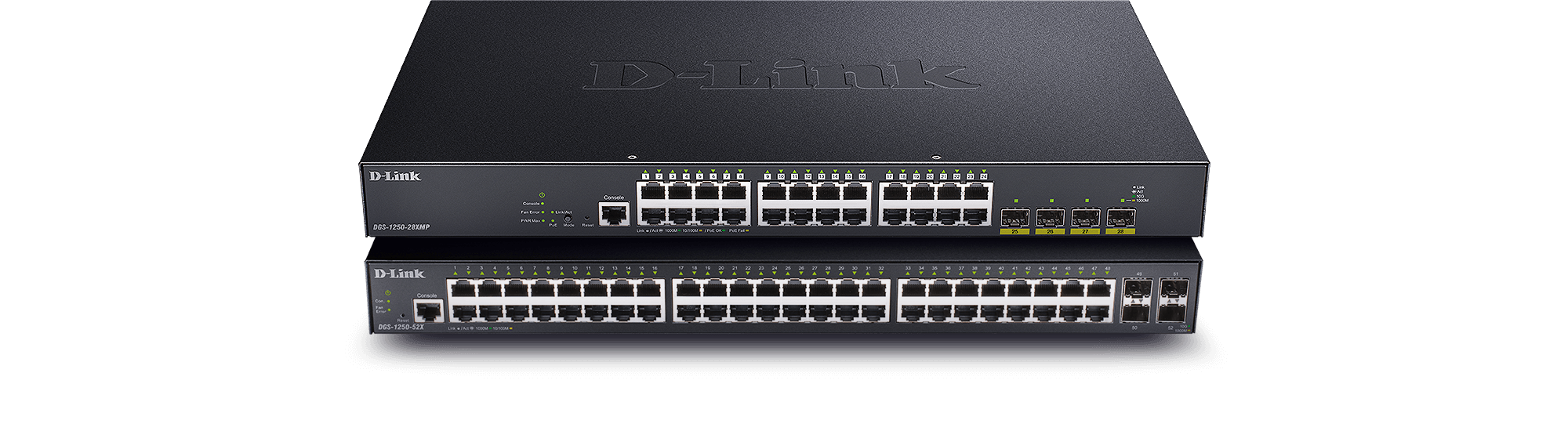Switches Switch D-link Dgs-1250-52x-l2/l3- 48ptos 1gigabit Non Poe