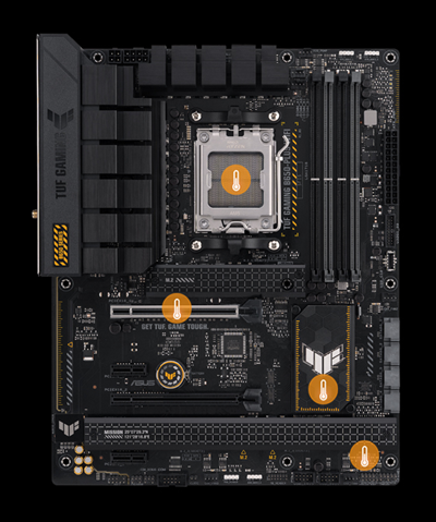 ASUS TUF GAMING B650-PLUS WIFI Socket AM5 (LGA 1718) Ryzen 7000