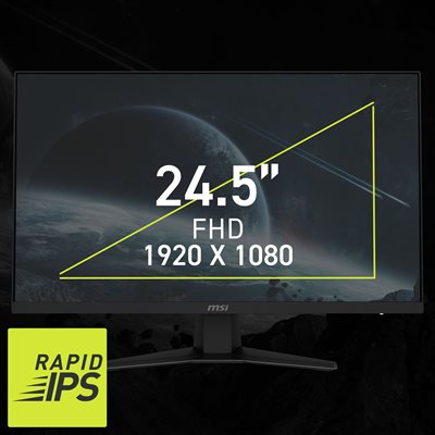 24.5" FHD Rapid IPS Panel