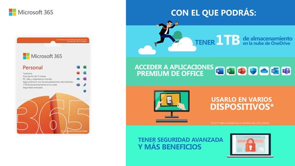 Microsoft 365 Familia, 6 Usuarios, 1 Año, 6GQ-01604 