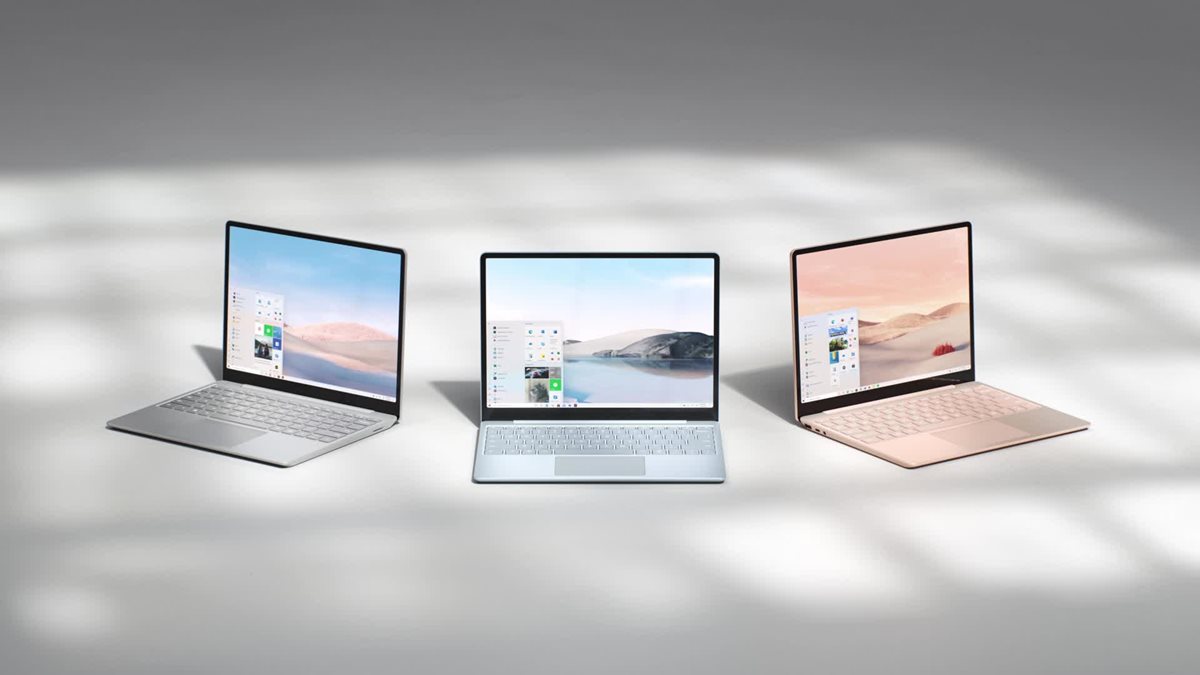 Microsoft Surface Laptop Go - 12.4 - Intel Core i5 - 1035G1 - 4 GB RAM -  64 GB eMMC - 1ZR-00001 - 2-in-1 Laptops 
