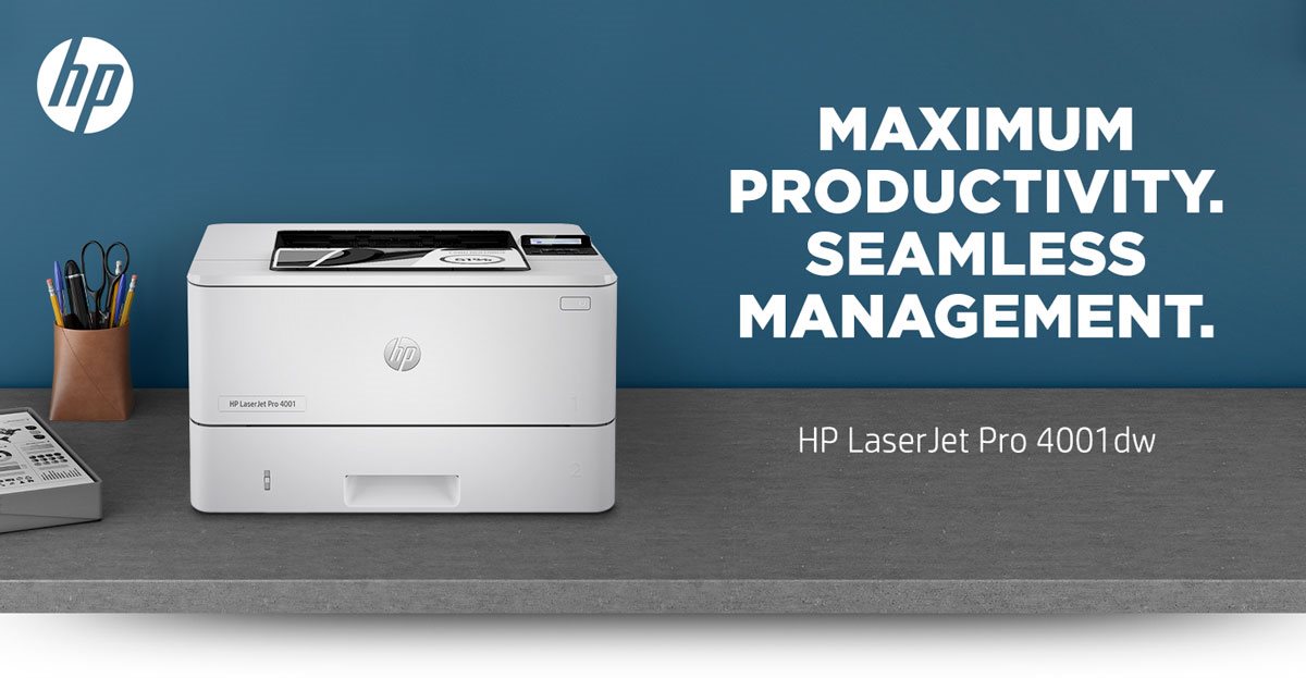 HP LaserJet Pro 4001dw - printer - B/W - laser