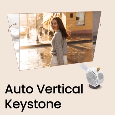 Automatisk vertikal keystone