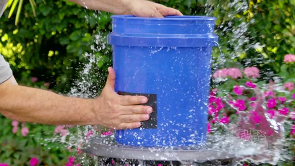 thumbnail video image 2 of Flex Tape Strong Rubberized Waterproof Tape, 4 Inches x 5 Feet, Black, 2 of 12