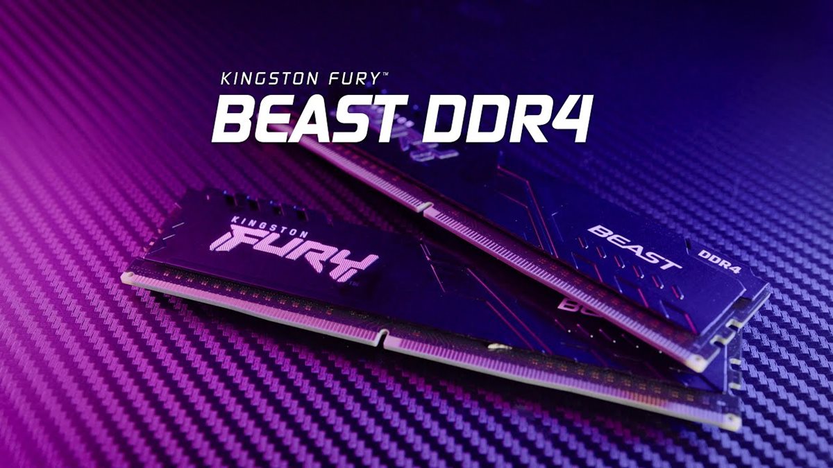 MEMORIA 32GB DDR4 3200MHZ 1.35V KINGSTON FURY BEAST BLACK