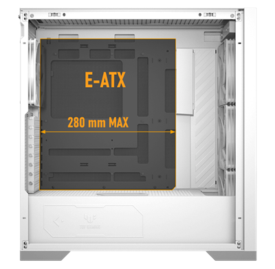 E-ATX motherboard support