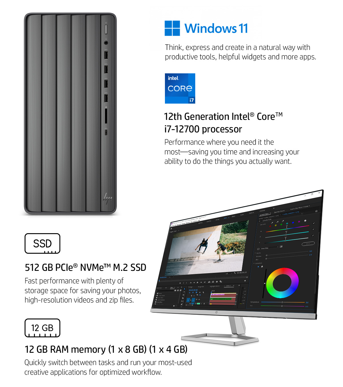 HP ENVY Desktop Bundle w/32