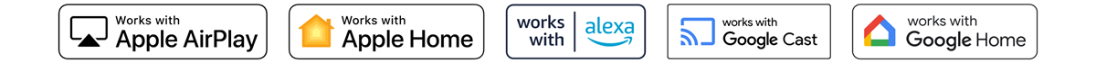 Works with Voice Assistances