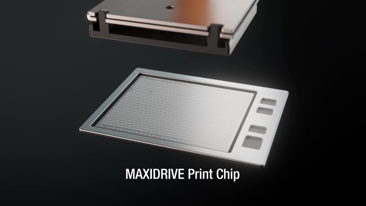 MAXIDRIVE inkjet technology video