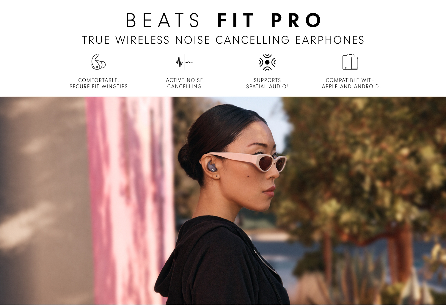 Buy Beats Fit Pro True Wireless Noise Cancelling Earbuds - White