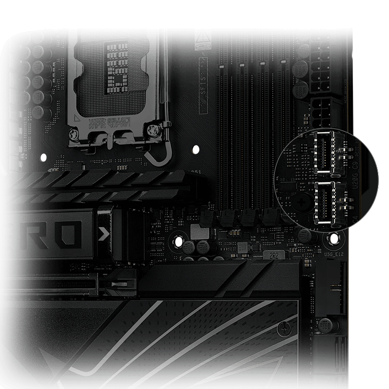 EIN USB 20Gbps & EIN USB 10Gbps TYPE-C FRONTPANEL-ANSCHLUSS