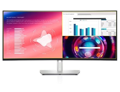 Dell UltraSharp U3821DW - LED monitor - curved - 38