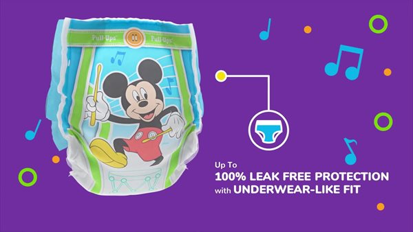Pull-Ups Boys Potty Training Underwear, Easy Open Training Pants 2T-3T,  Learning Designs for Toddlers, 74 ct, Giga Pack : : Baby