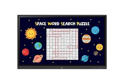 65” IPS UHD Multi Touch CreateBoard™ with Android 11 OS, Wireless & Bluetooth, Built-in whiteboarding software