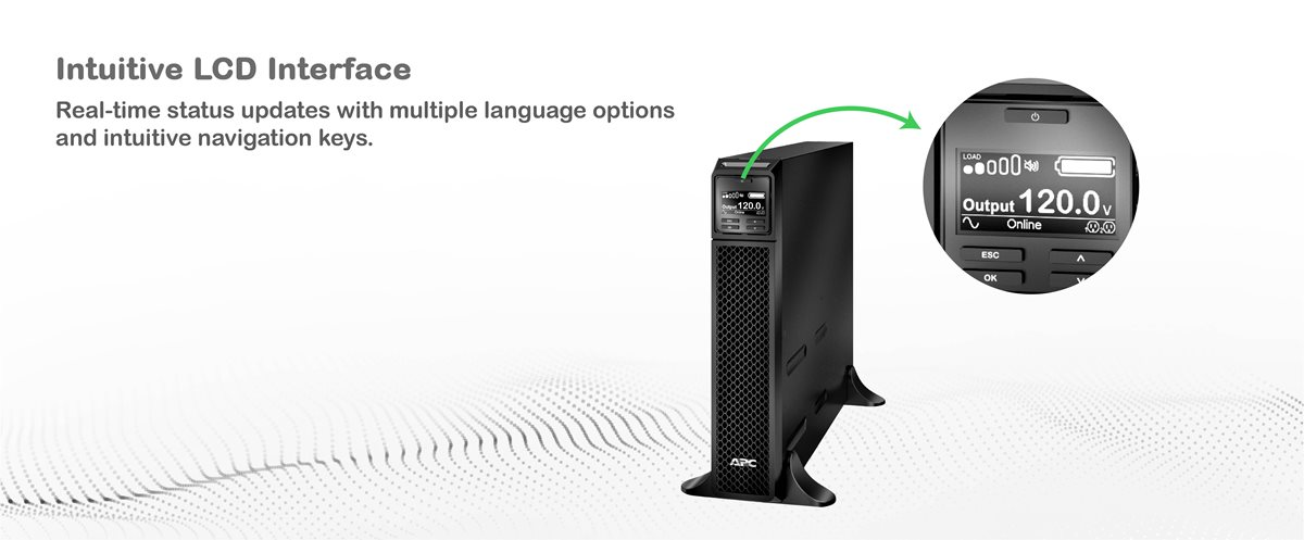 APC Smart-UPS SRT 2200VA - UPS - 1800 Watt - 2200 VA