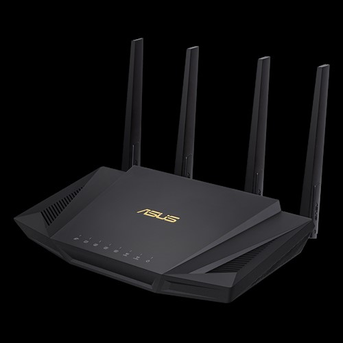 ASUS RT-AX3000 - Wireless router - 4-port switch - 1GbE - Wi-Fi 6 - Dual  Band