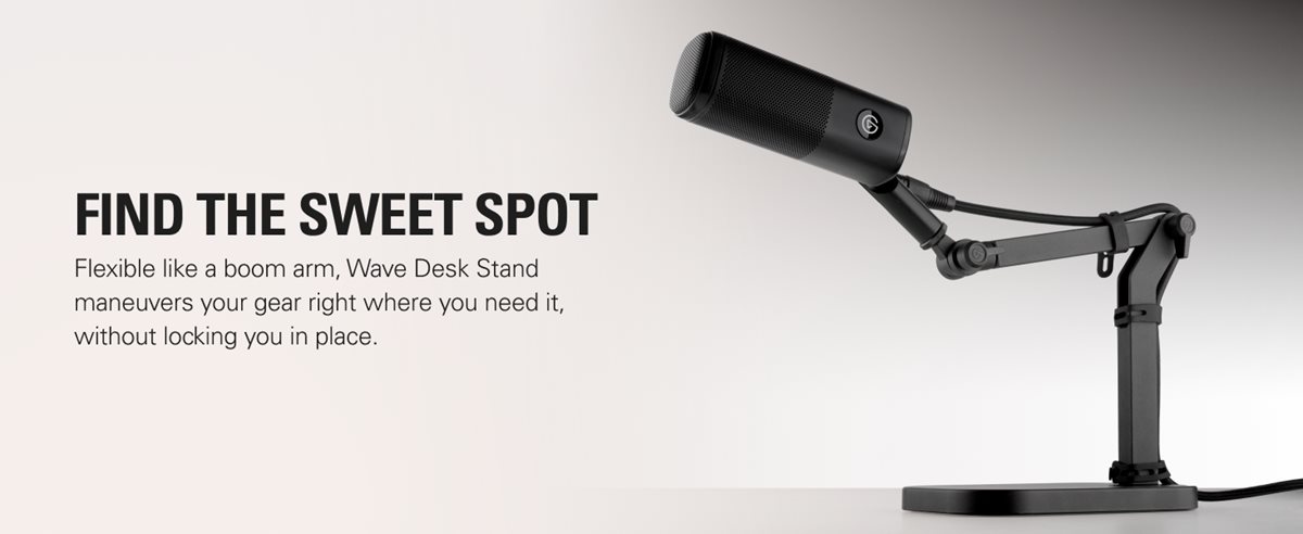 ELGATO WAVE DESK STAND - Black