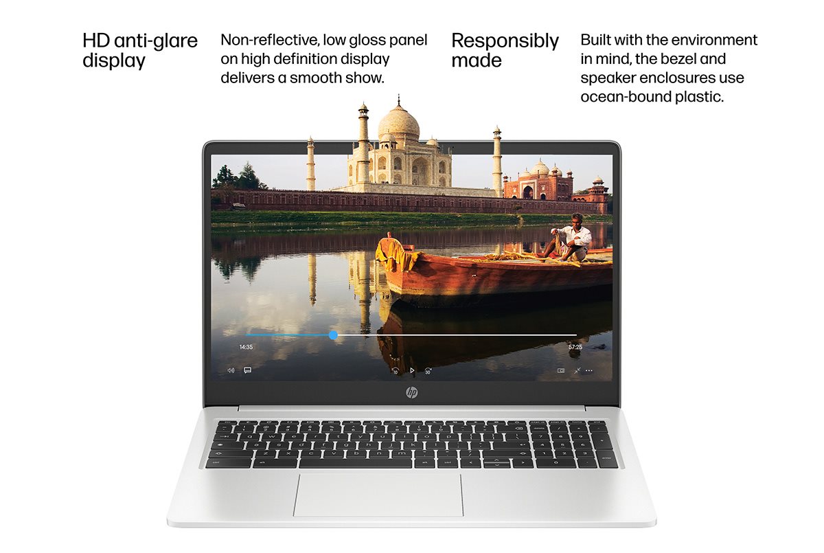 HP Chromebook, 15.6