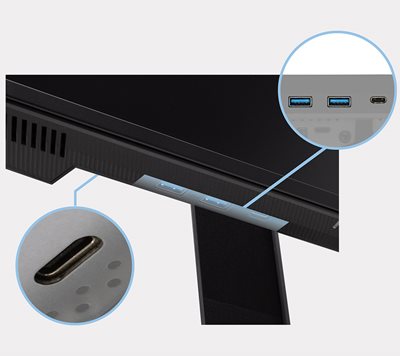 Easy Access 4-Port USB Hub